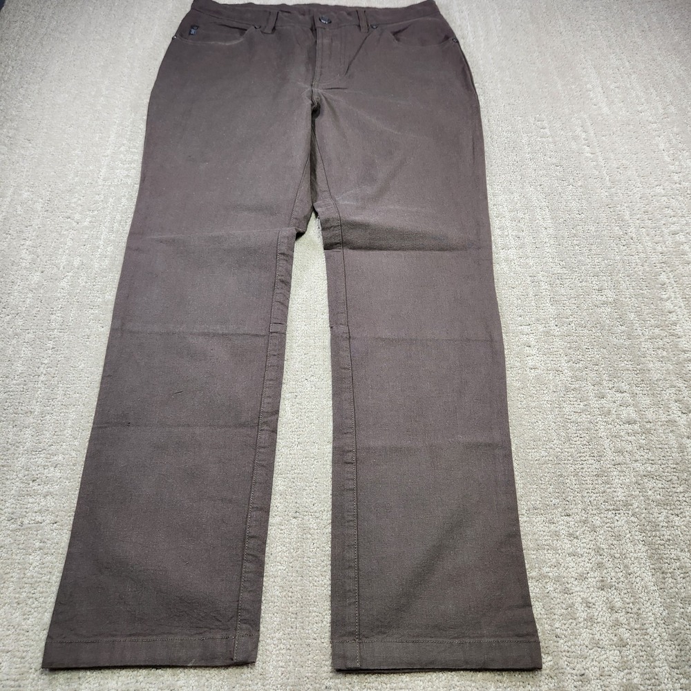 Free Fly Pants Men 32x30 Bamboo Cotton Blend Stretch Slim Fit Fishing Outdoor